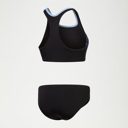 Speedo Placement Bikini Black/Blue