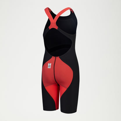 Speedo Girls Fastskin Junior LZR Ignite Kneeskin Black/Red