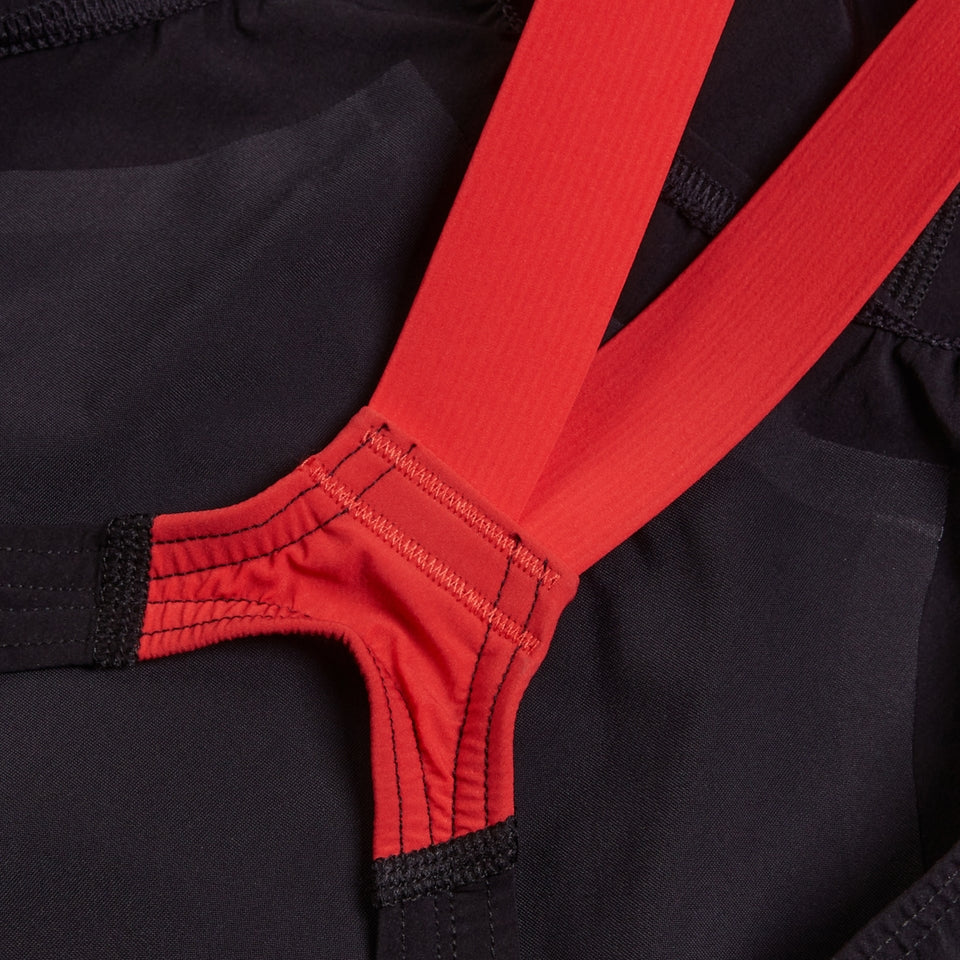 Speedo Girls Fastskin Junior LZR Ignite Kneeskin Black/Red