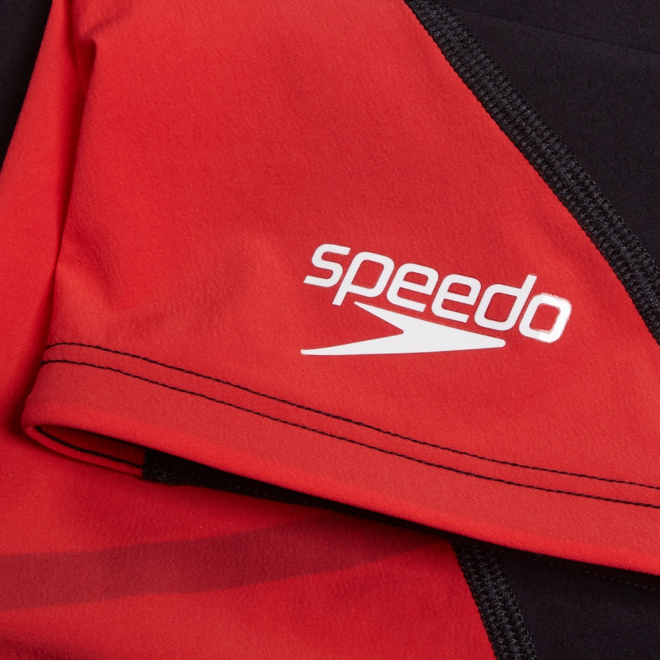 Speedo Girls Fastskin Junior LZR Ignite Kneeskin Black/Red