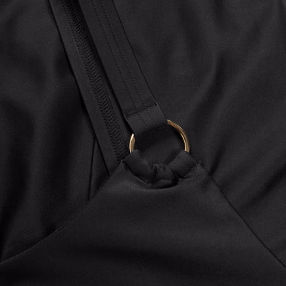 Speedo Shaping Asymmetric Swimsuit Black