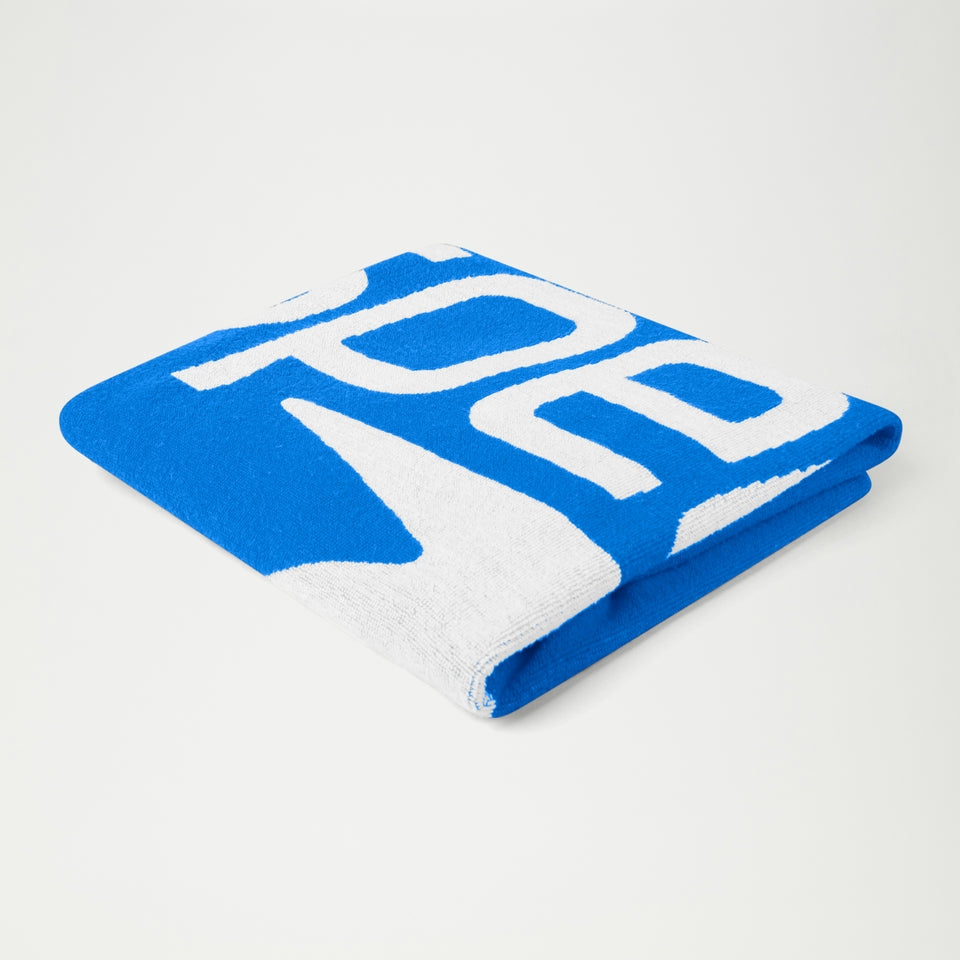 Speedo Speedo Logo Towel Blue/White