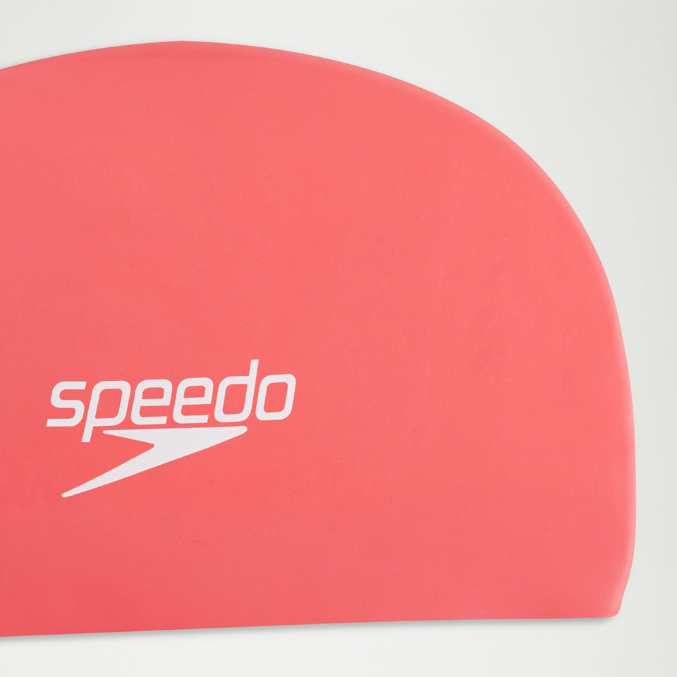 Speedo Adult Fastskin Hiro Cap Red/White