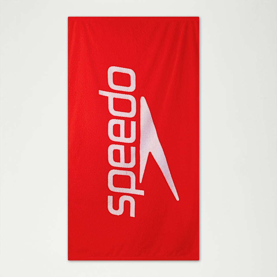 Speedo Speedo Logo Towel Red/White