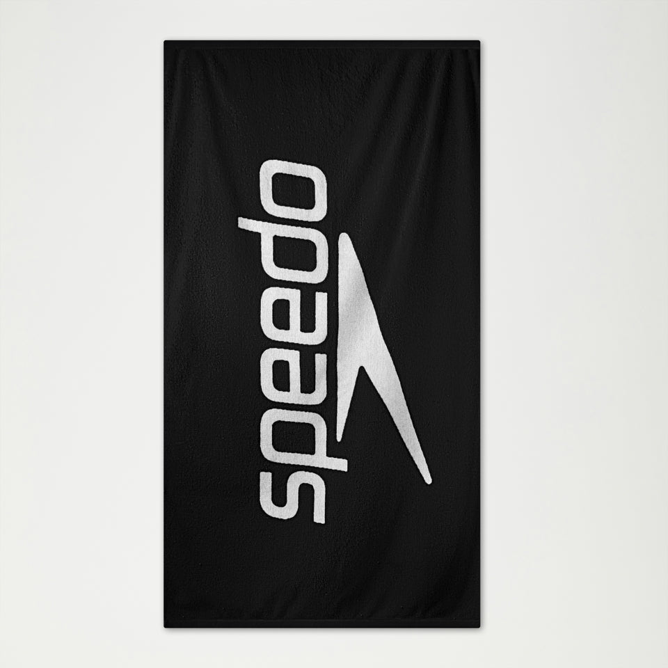 Speedo Speedo Logo Towel Black/White