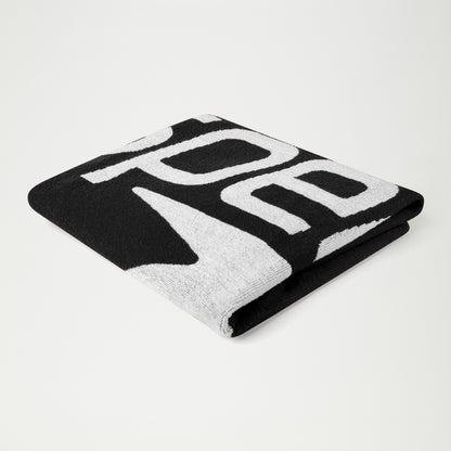 Speedo Speedo Logo Towel Black/White