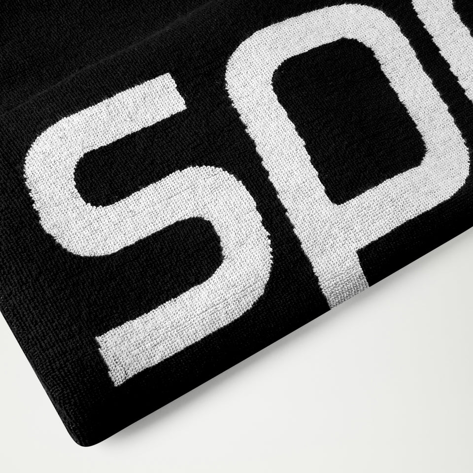 Speedo Speedo Logo Towel Black/White