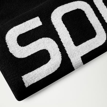 Speedo Speedo Logo Towel Black/White