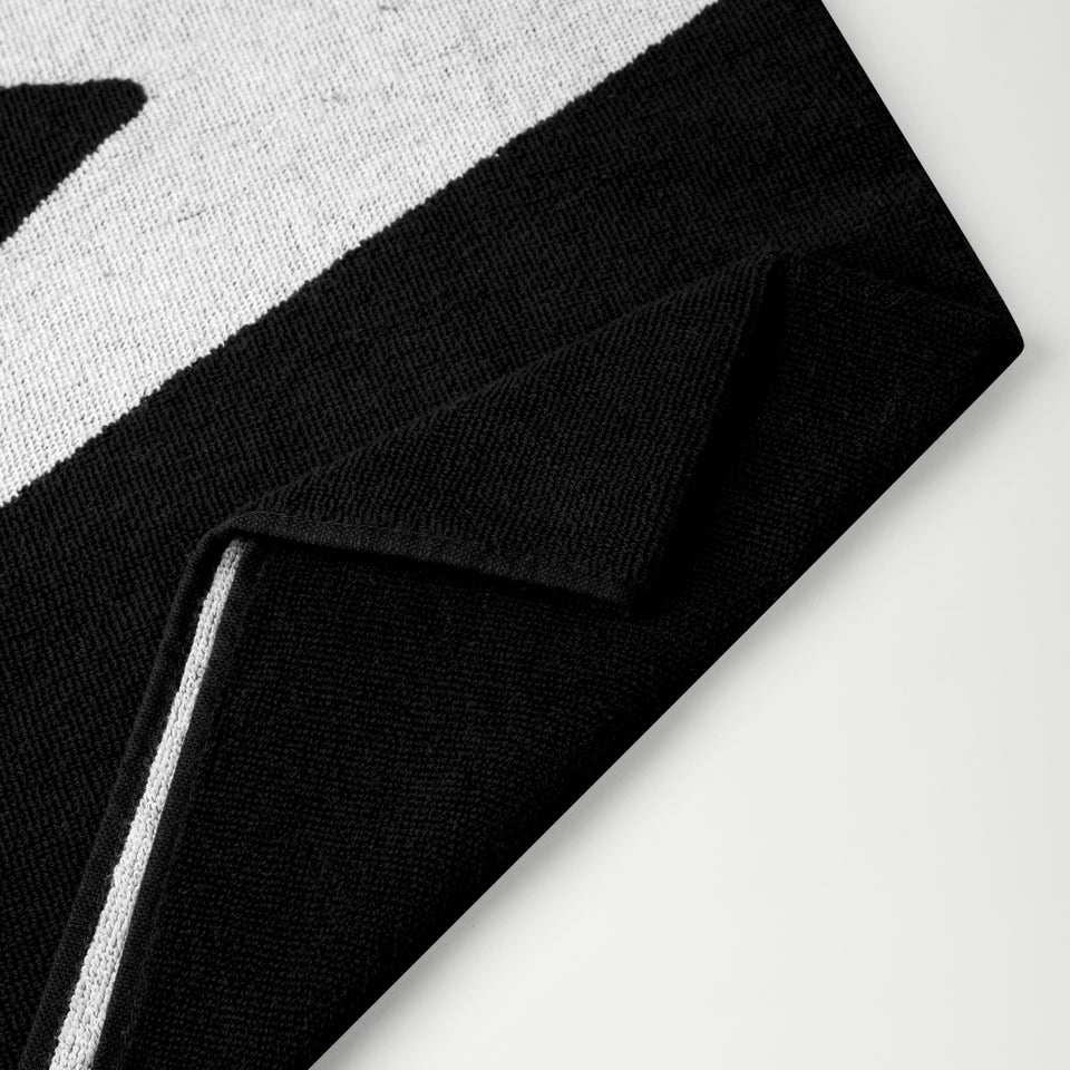 Speedo Speedo Logo Towel Black/White