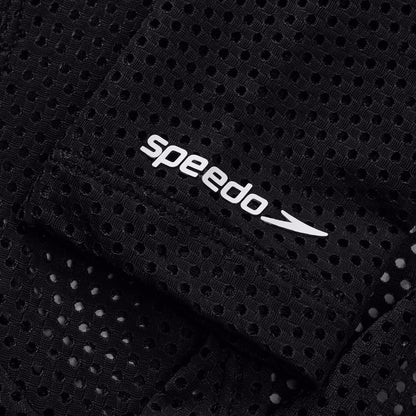 Speedo FLU3NTE Long Sleeve Crop Top Grey
