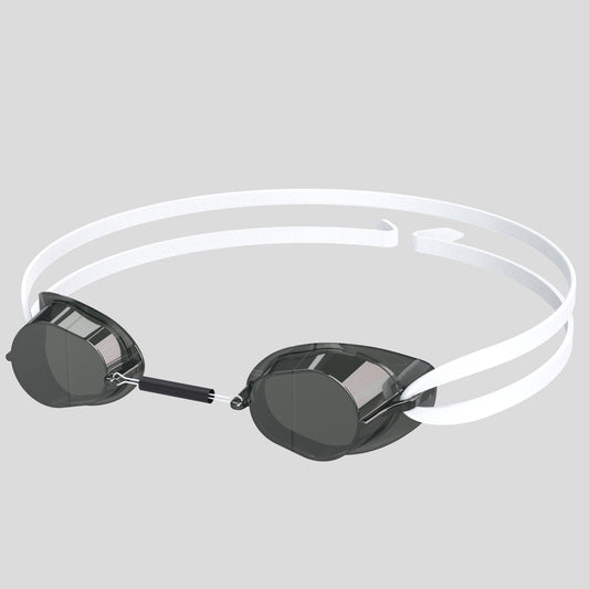 Speedo Adult Swedish Mirror Goggles Smoke/Silver