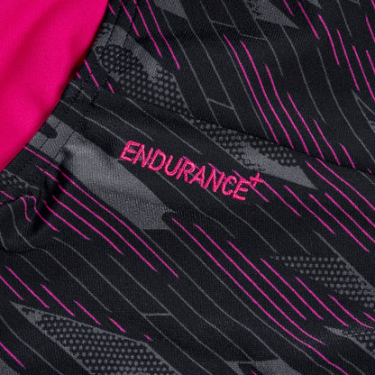 Speedo HyperBoom Medalist Swimsuit Black/Pink