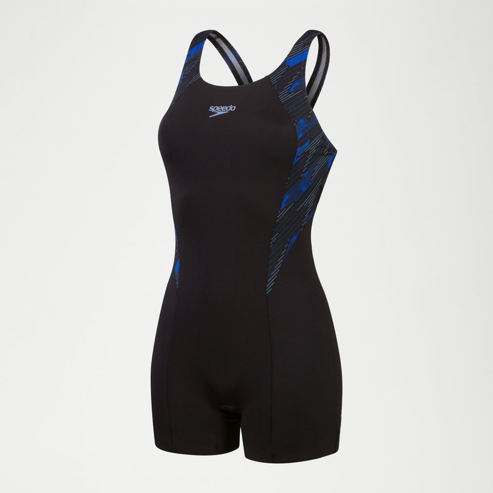 Speedo HyperBoom Legsuit Black/Blue