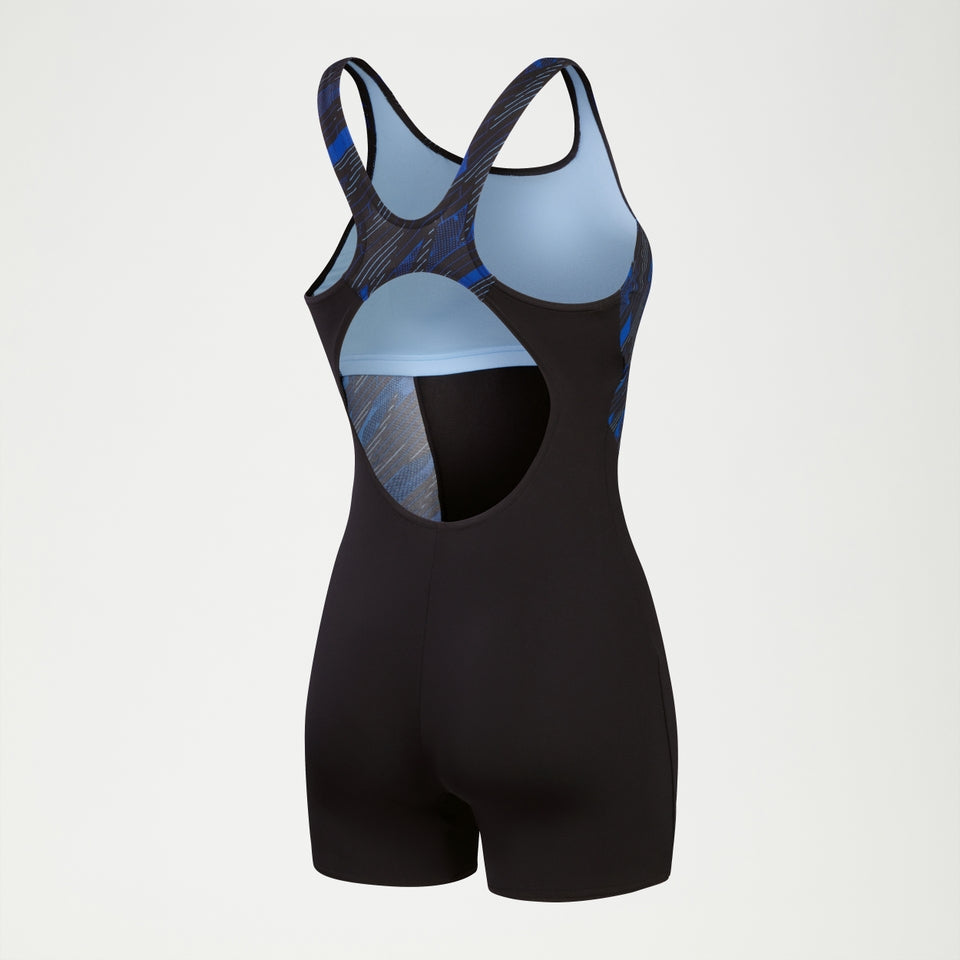 Speedo HyperBoom Legsuit Black/Blue