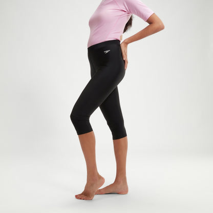 Speedo 3/4 Swim Pant Black