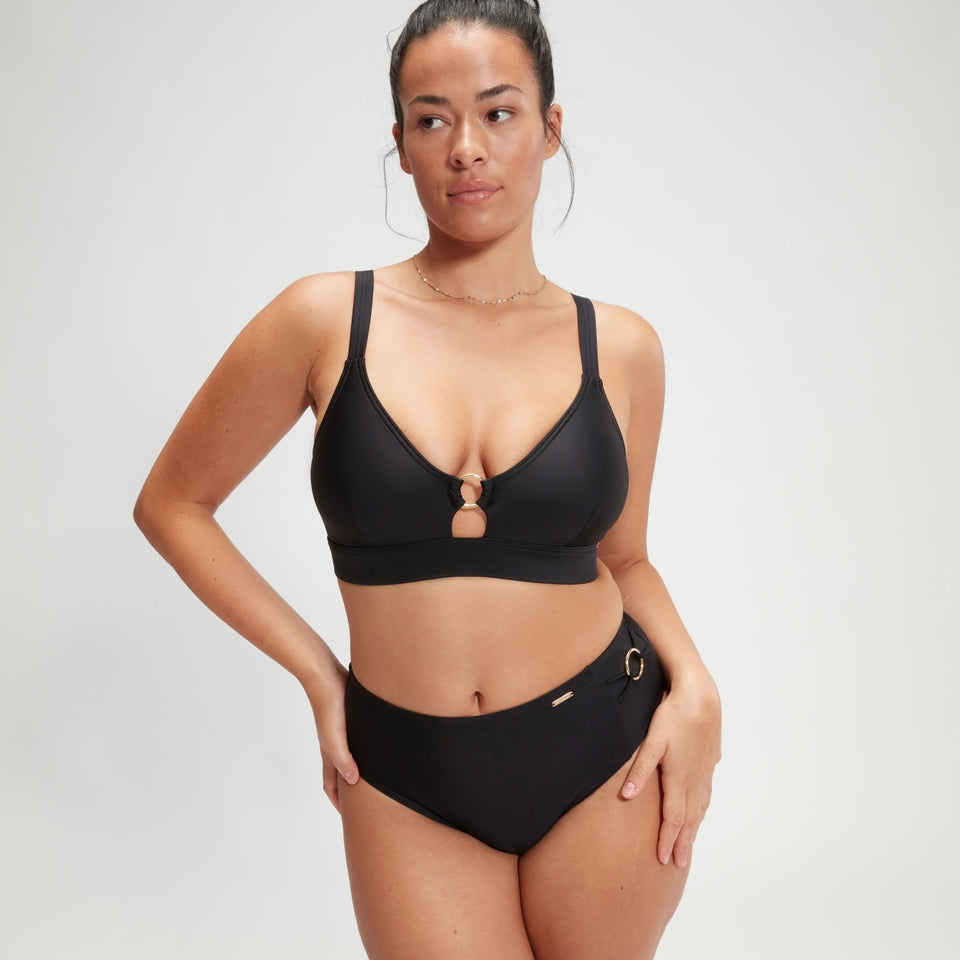 Speedo Shaping Triangle Top Black