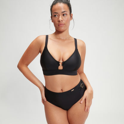 Speedo Shaping Triangle Top Black