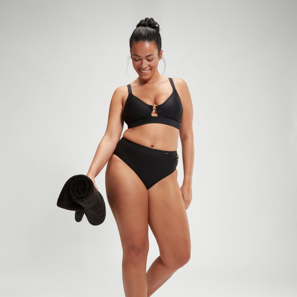 Speedo Shaping Triangle Top Black