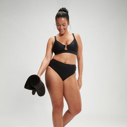 Speedo Shaping Triangle Top Black