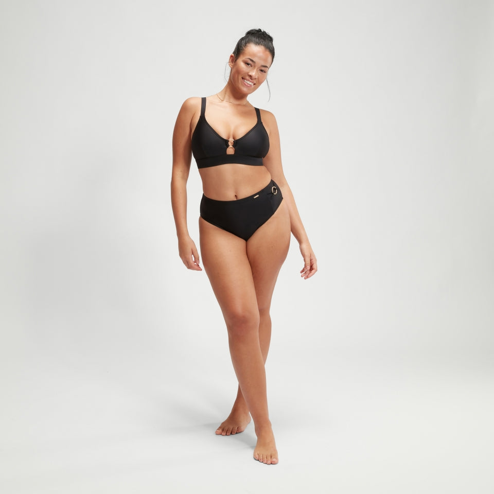 Speedo Shaping Triangle Top Black