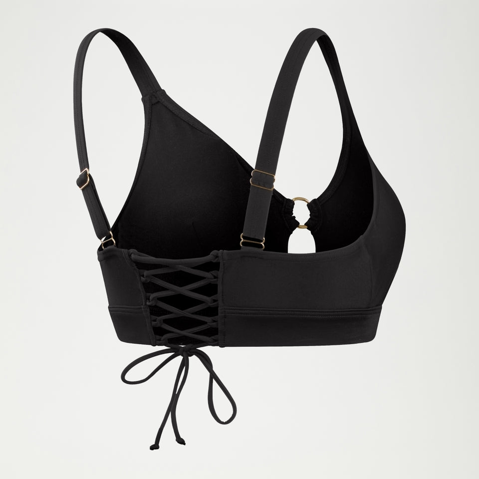 Speedo Shaping Triangle Top Black