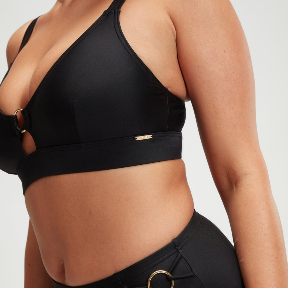 Speedo Shaping Triangle Top Black