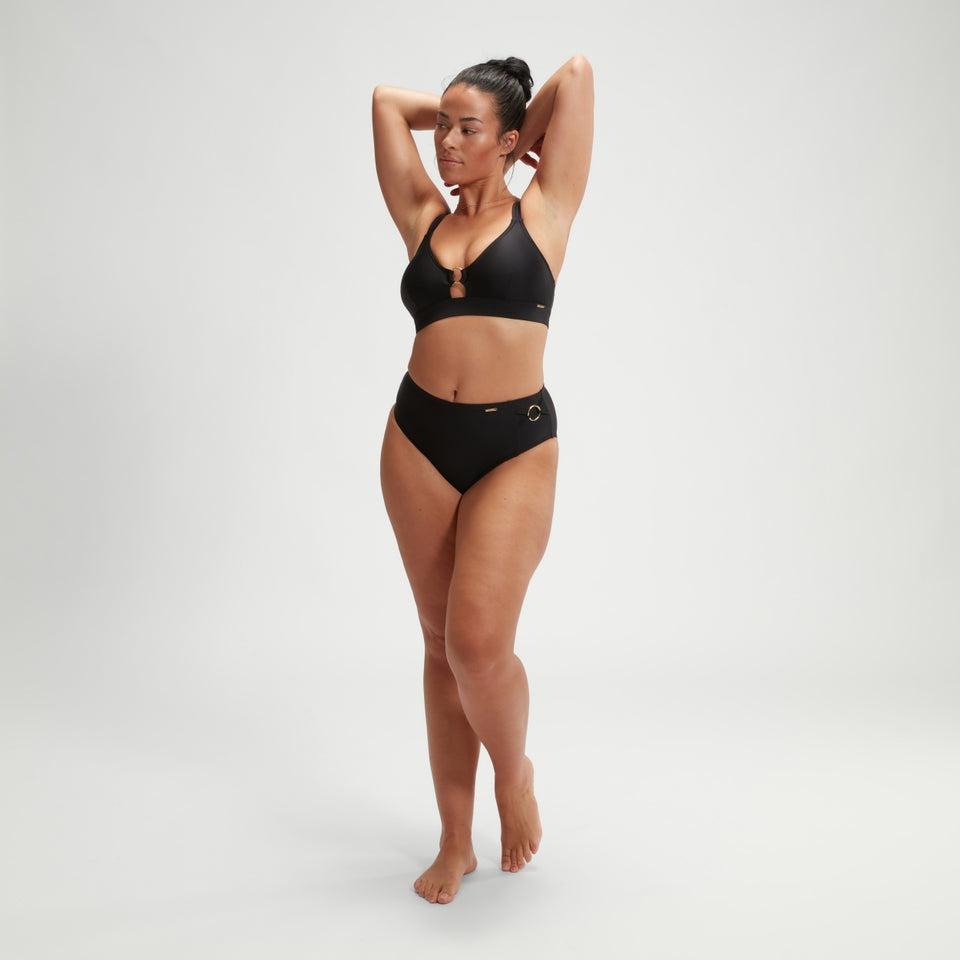Speedo Shaping High Waist Brief Black