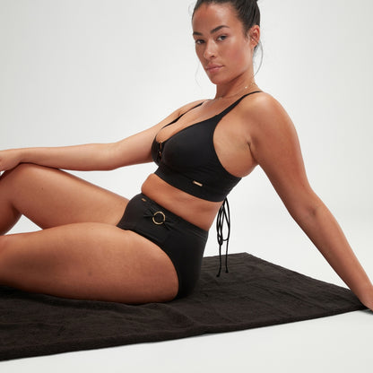 Speedo Shaping High Waist Brief Black