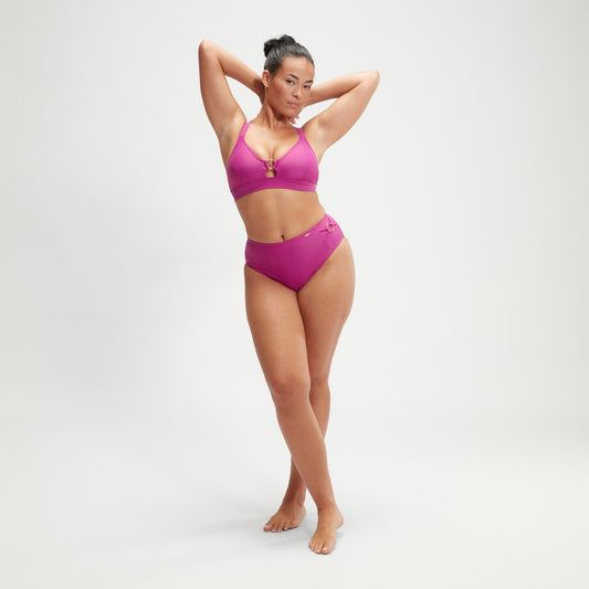 Speedo Shaping High Waist Brief Berry