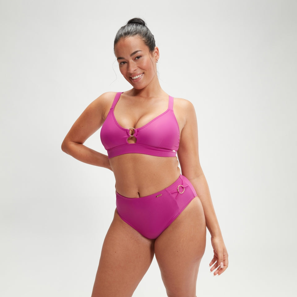 Speedo Shaping High Waist Brief Berry