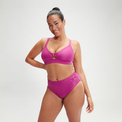 Speedo Shaping High Waist Brief Berry