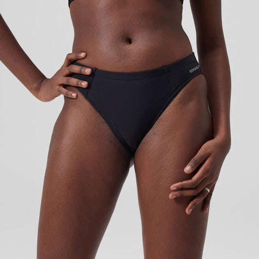 Speedo Solid Classic Bikini Bottom Dark Grey