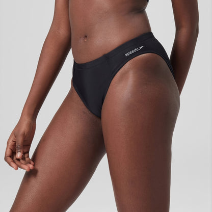 Speedo Solid Classic Bikini Bottom Dark Grey