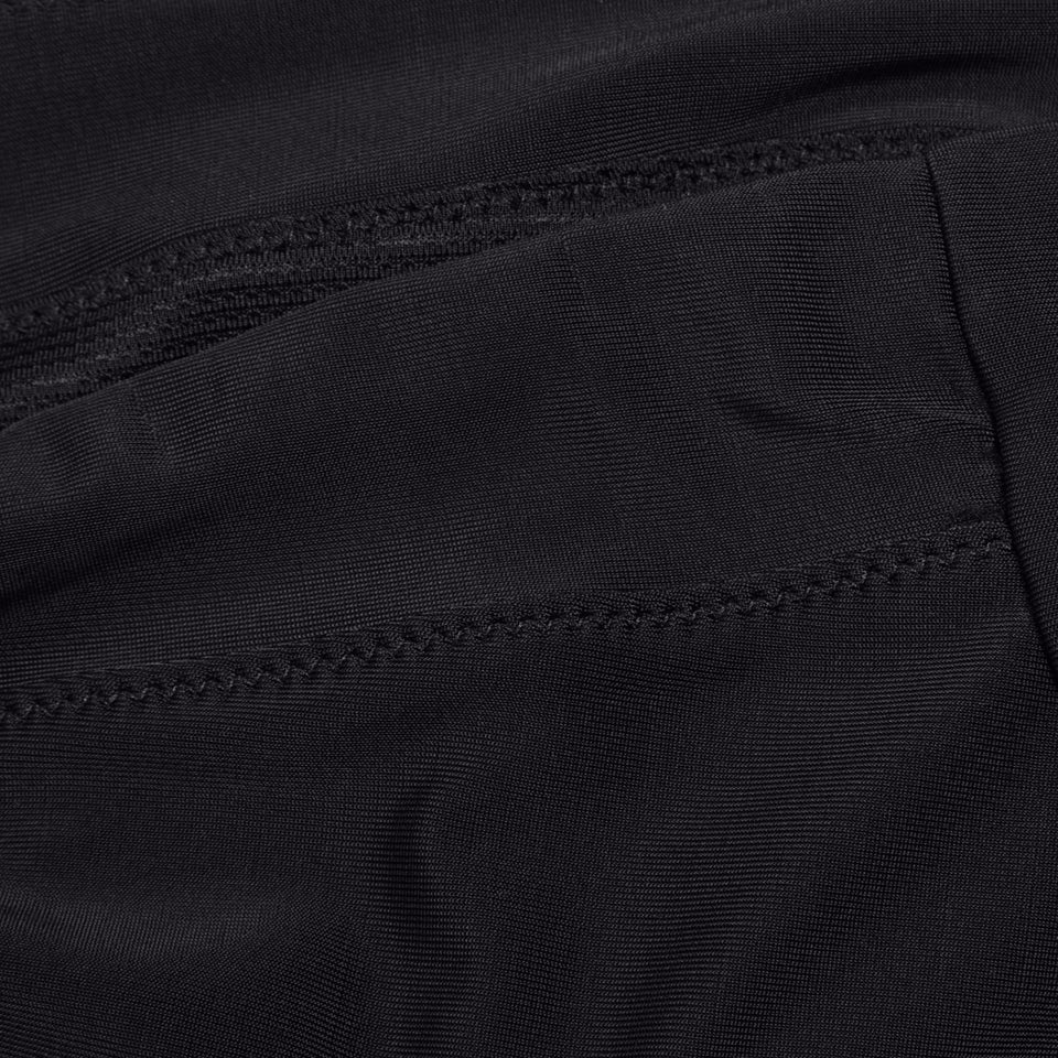 Speedo Solid High Waisted Bikini Bottom Dark Grey