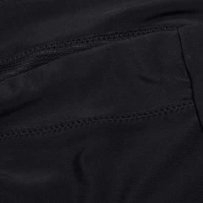 Speedo Solid High Waisted Bikini Bottom Dark Grey