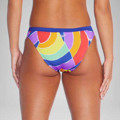 Speedo Pride Printed Classic Bikini Bottom Multi