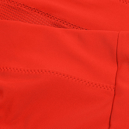 Speedo Solid Hi Waist Bottom Red