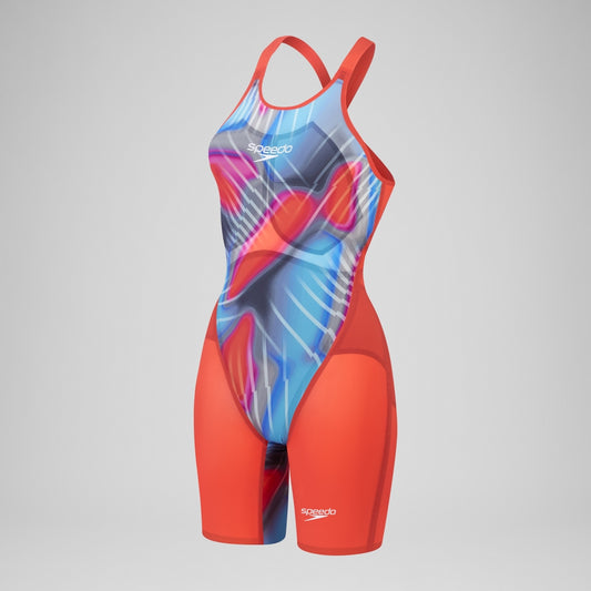 Speedo Fastskin LZR Pure Valor 2.0 Closedback Kneeskin Red/Blue