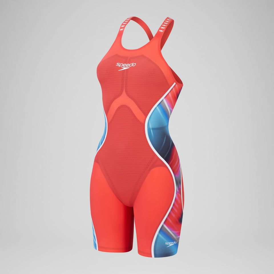 Speedo Fastskin LZR Pure Intent 2.0 Closedback Kneeskin Red/Blue