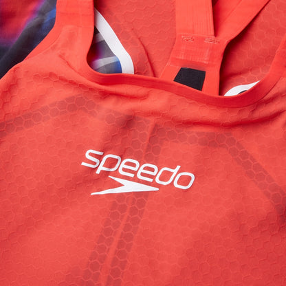 Speedo Fastskin LZR Pure Intent 2.0 Closedback Kneeskin Red/Blue