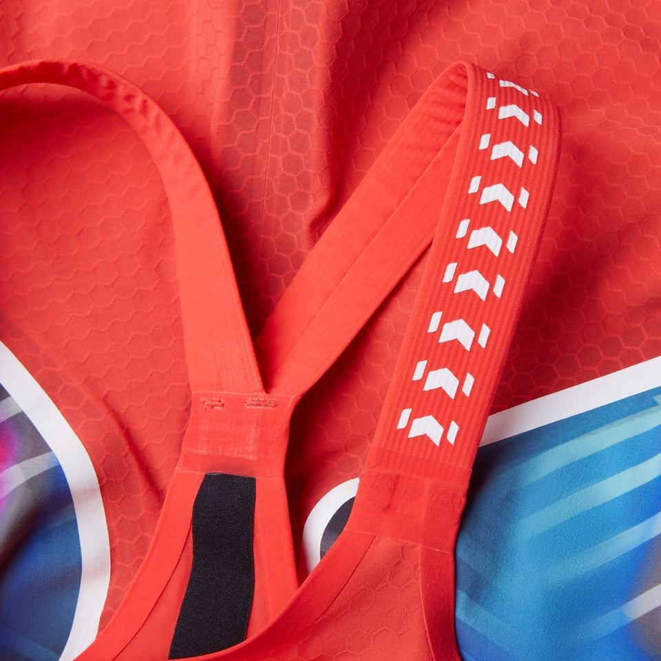 Speedo Fastskin LZR Pure Intent 2.0 Closedback Kneeskin Red/Blue