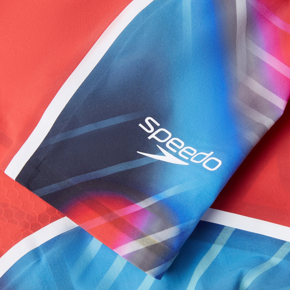 Speedo Fastskin LZR Pure Intent 2.0 Closedback Kneeskin Red/Blue