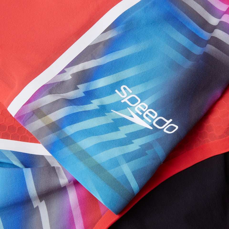 Speedo Fastskin LZR Pure Intent 2.0 Openback Kneeskin Red/Blue