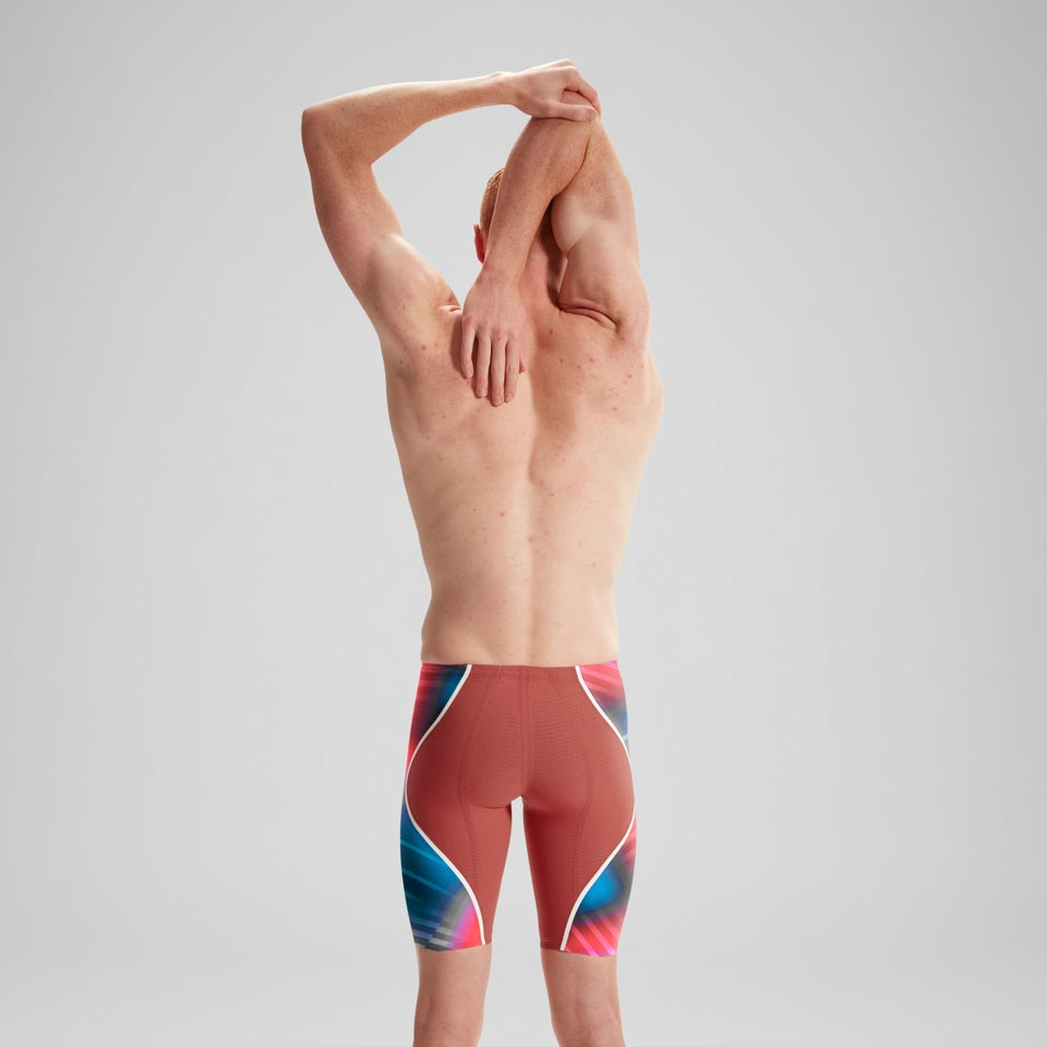 Speedo Fastskin LZR Pure Intent 2.0 High Waist Jammer Red/Blue