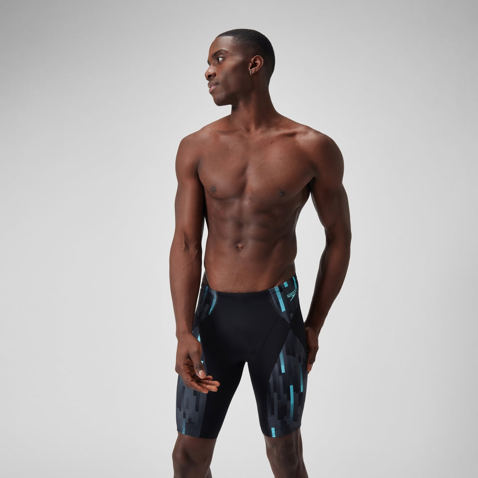 Speedo Endurance+ Max Compresson Jammer Black/Grey