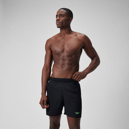 Speedo Xpress Lite Panel 16" Swim Shorts Black/Grey