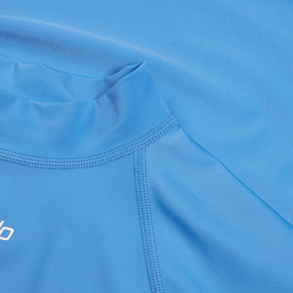 Speedo Short Sleeve Rash Top Blue