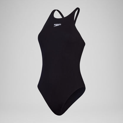Speedo Endurance+ V Neck Swimsuit Black