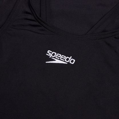 Speedo Endurance+ V Neck Swimsuit Black