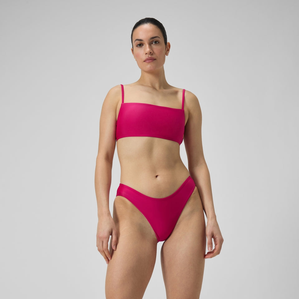 Speedo Solid Adjustable Thinstrap Bikini Purple